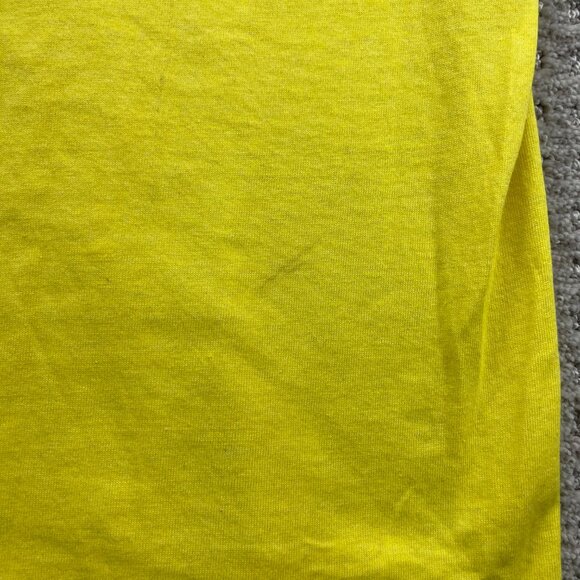 Vintage 80s Screen Stars Best T-Shirt Men Large L Yellow Steamboat Springs CO - Picture 15 of 16